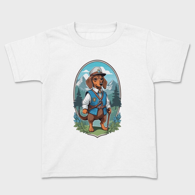 Hiking Dog, Tricou Copii