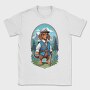 Hiking Dog, Tricou Barbati (Unisex)