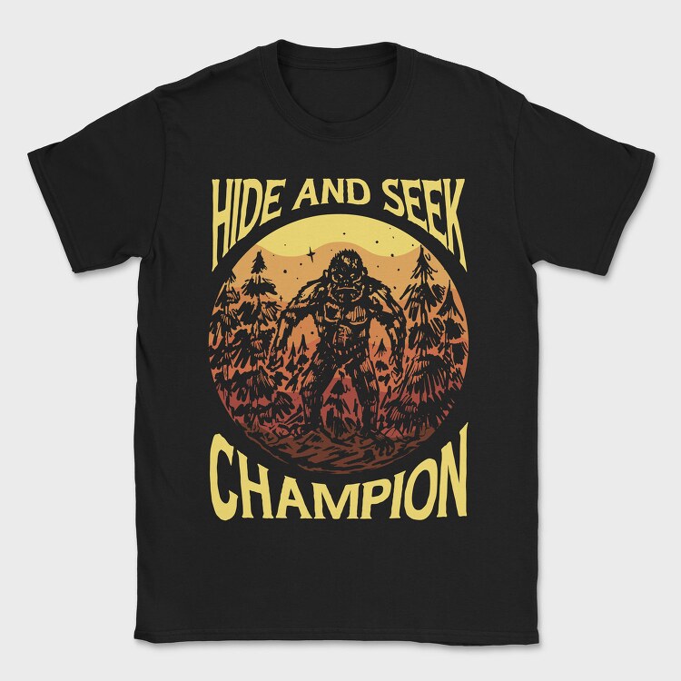 Hide and Seek Champion Sunset, Tricou Barbati (Unisex)