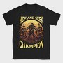 Hide and Seek Champion Sunset, Tricou Barbati (Unisex)