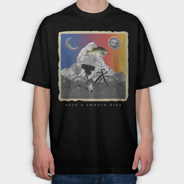 Have a Smooth Ride, Tricou Oversize Barbati (Unisex)