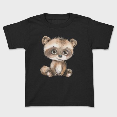 Cute Bear Sitting, Tricou Copii