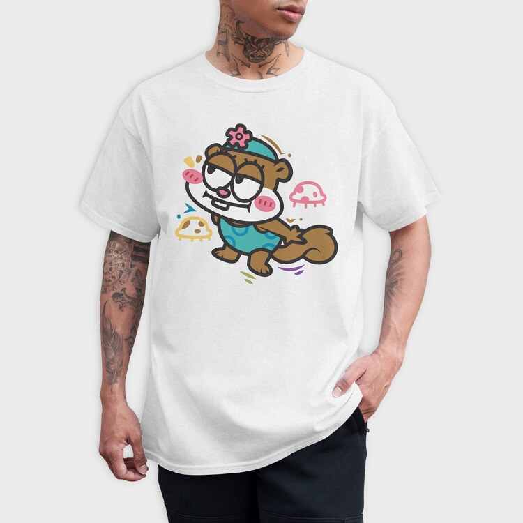 SpongeBob 24, Tricou Barbati (Unisex)