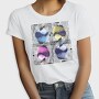 Apple Pop Art Tote, Tricou Femei