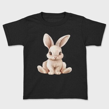 Cute Bunny Sitting, Tricou Copii