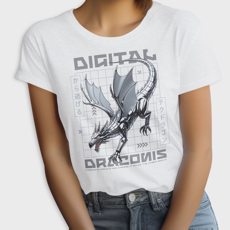 Digital Dragon Trend, Tricou Femei