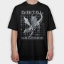 Digital Dragon Trend, Tricou Oversize Barbati (Unisex)