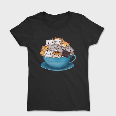 Cute Cats Sublimation, Tricou Femei