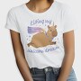 Unicorn Dream Capybara, Tricou Femei