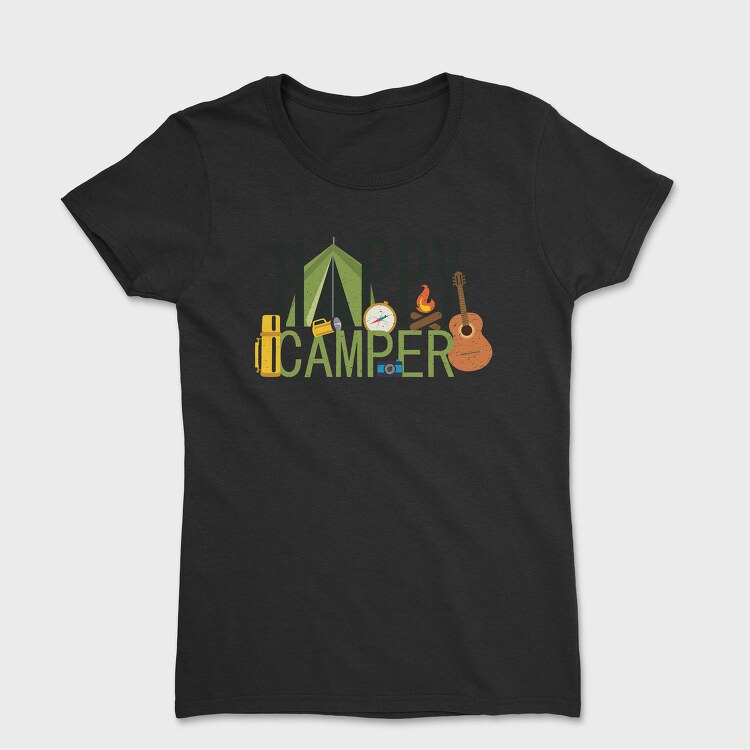 Happy Camper Elements, Tricou Femei