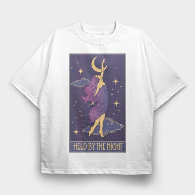 Night Woman Whimsigoth, Tricou Oversize Barbati (Unisex)
