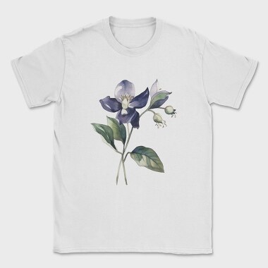 Nightshade Flower, Tricou Barbati (Unisex)