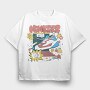 Nineties 90S Kid Retro 1, Tricou Oversize Barbati (Unisex)