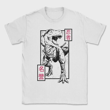 Ninja T Rex, Tricou Barbati (Unisex)