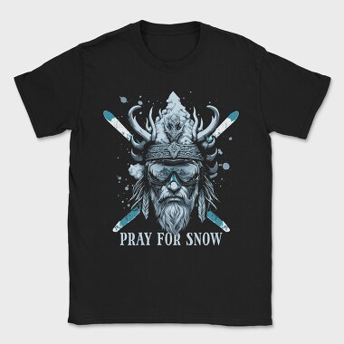 Nordic Skiing Viking God, Tricou Barbati (Unisex)