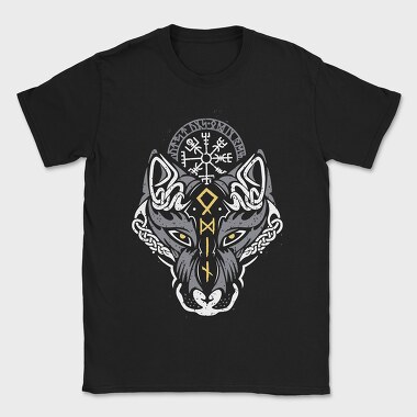 Norse Viking Wolf, Tricou Barbati (Unisex)