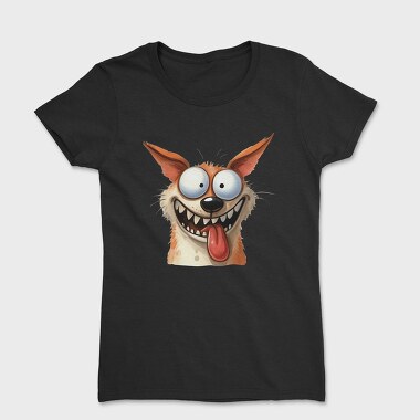 Crazy Smiling Dog, Tricou Femei