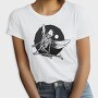 Winged Skeleton Grunge Fly, Tricou Femei