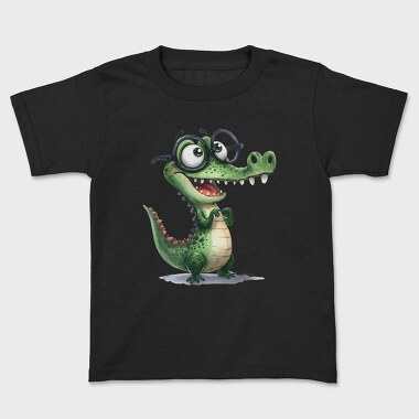 Crocodile Glasses Smile, Tricou Copii