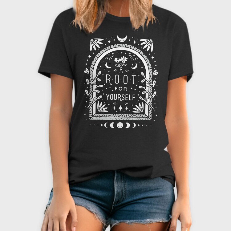 Root For Yourself Quote, Tricou Barbati (Unisex)