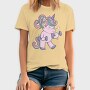 Unicorn Lifting Weights Kawaii Working Out, Tricou Barbati (Unisex)