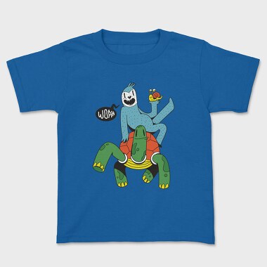 Sloth Turtle Snail, Tricou Copii