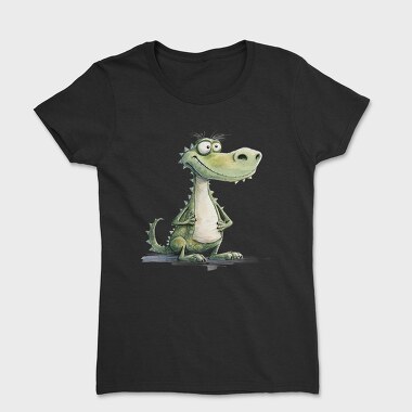Crocodile Smiling Face, Tricou Femei