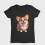 Cute Corgi Smile, Tricou Femei