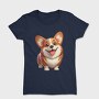 Cute Corgi Smile, Tricou Femei