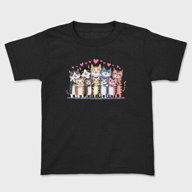 Cute Cats Clan, Tricou Copii