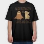 Distracted Sloths And Dogs, Tricou Oversize Barbati (Unisex)