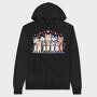 Cute Cats Clan, Hanorac Oversize Barbati (Unisex)