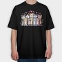 Cute Cats Clan, Tricou Oversize Barbati (Unisex)