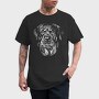 Rottweiler Dog Breed Portrait, Tricou Barbati (Unisex)