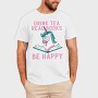 Unicorn Reading, Tricou Barbati (Unisex)