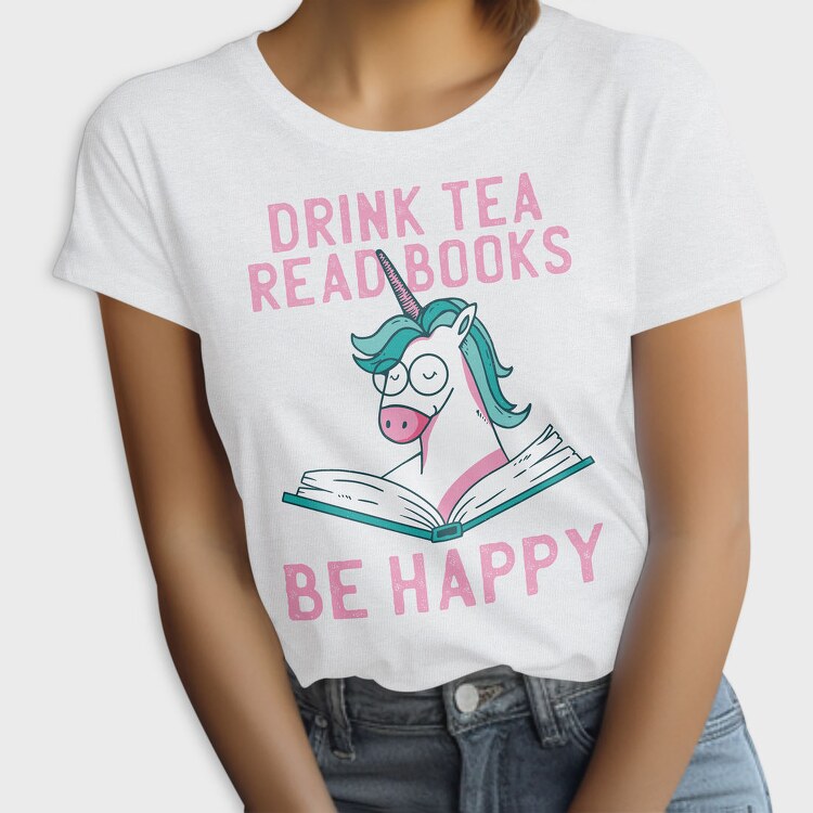 Unicorn Reading, Tricou Femei