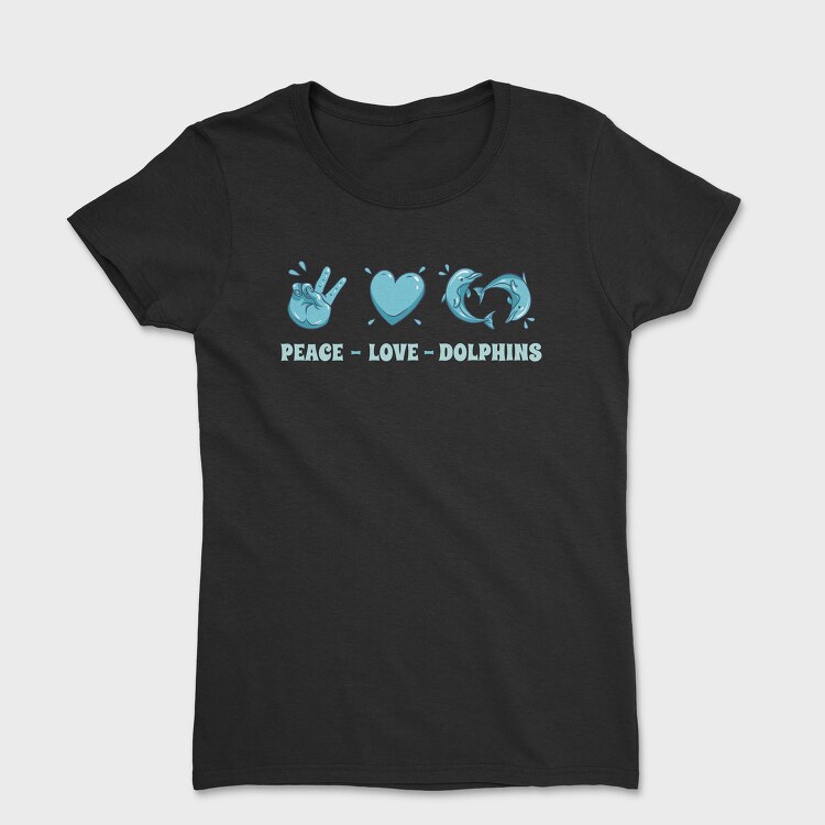 Heart Dolphin, Tricou Femei