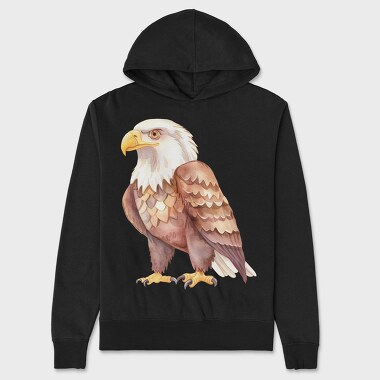 Bald Eagle Wing, Hanorac Oversize Barbati (Unisex)