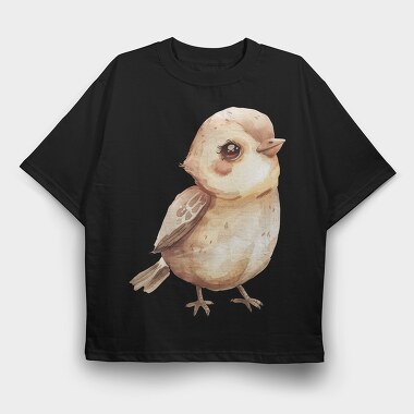 Baby Bird Eyes, Tricou Oversize Barbati (Unisex)