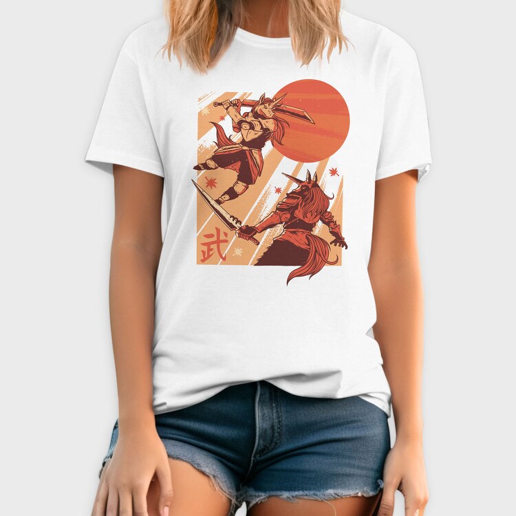 Unicorn Samurai Warriors, Tricou Barbati (Unisex)
