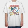 Nineties 90S Kid Retro 1, Tricou Oversize Barbati (Unisex)
