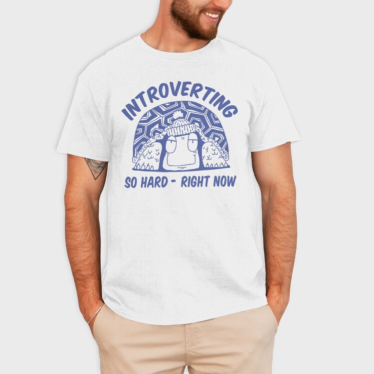 Winter Introverting, Tricou Barbati (Unisex)