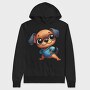 Cute Dog Pup, Hanorac Oversize Barbati (Unisex)
