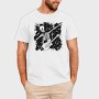 Dabbing Guitarrist Skeleton Dab Skeleton Guitar, Tricou Barbati (Unisex)