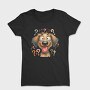 Cute Dog Questionmarks, Tricou Femei