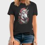 Unicorn With Christmas Hat, Tricou Barbati (Unisex)