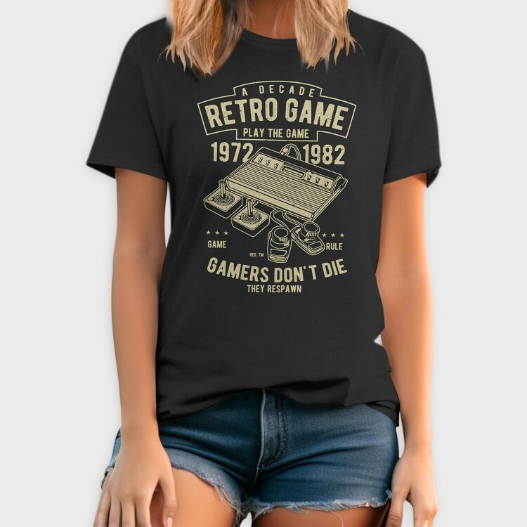 Retro Game, Tricou Barbati (Unisex)