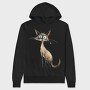 Balinese Sitting, Hanorac Oversize Barbati (Unisex)