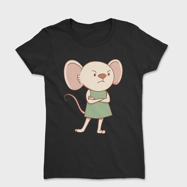 Angry Mouse Dress, Tricou Femei