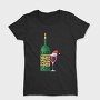 Christmas Wine Glass, Tricou Femei
